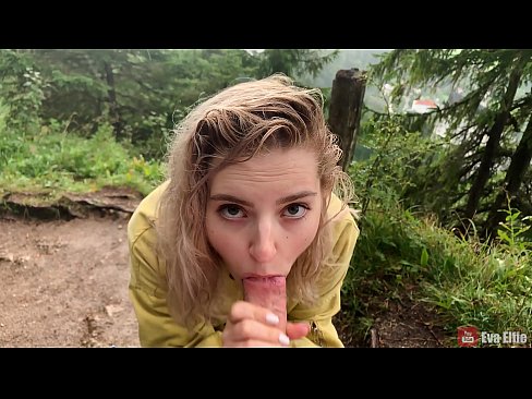 ❤️ Fáinleogann cailín cum tar éis blowjob poiblí - Eva Elfi ️❌  Físeán gnéis  linn ❌️❤